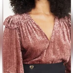 Tanya Taylor Lucy top 🔥 Rose 🔥 XS